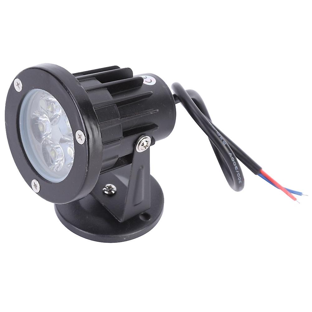 Aluminum 5W LED Lawn Lamp IP65 Waterproof Base Landscape Spot Light for Outdoor Garden Courtyard85-265V 5W Warm Light