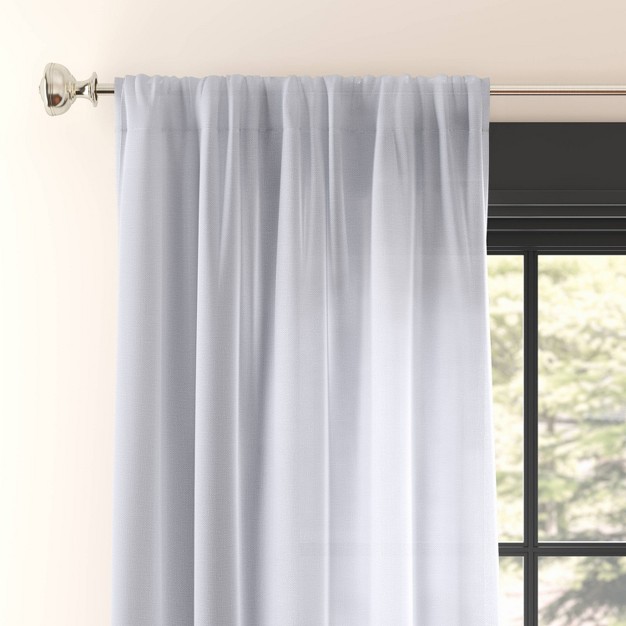 Universal Blackout Window Curtain Liner White