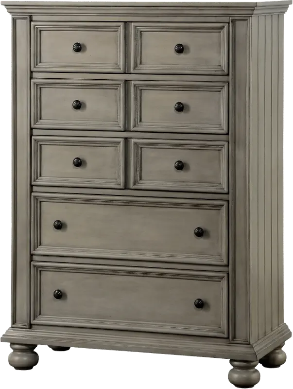 Barnwell Gray Chest of Drawers