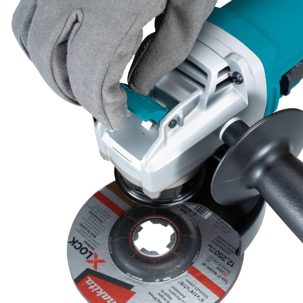 Makita 5 X LOCK Angle Grinder High Power with SJS