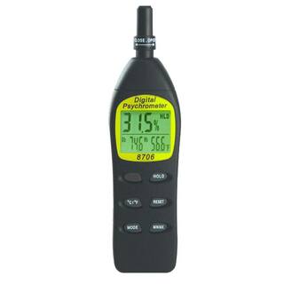 General Tools Digital HVAC Psychrometer with Temperature Port EP8706