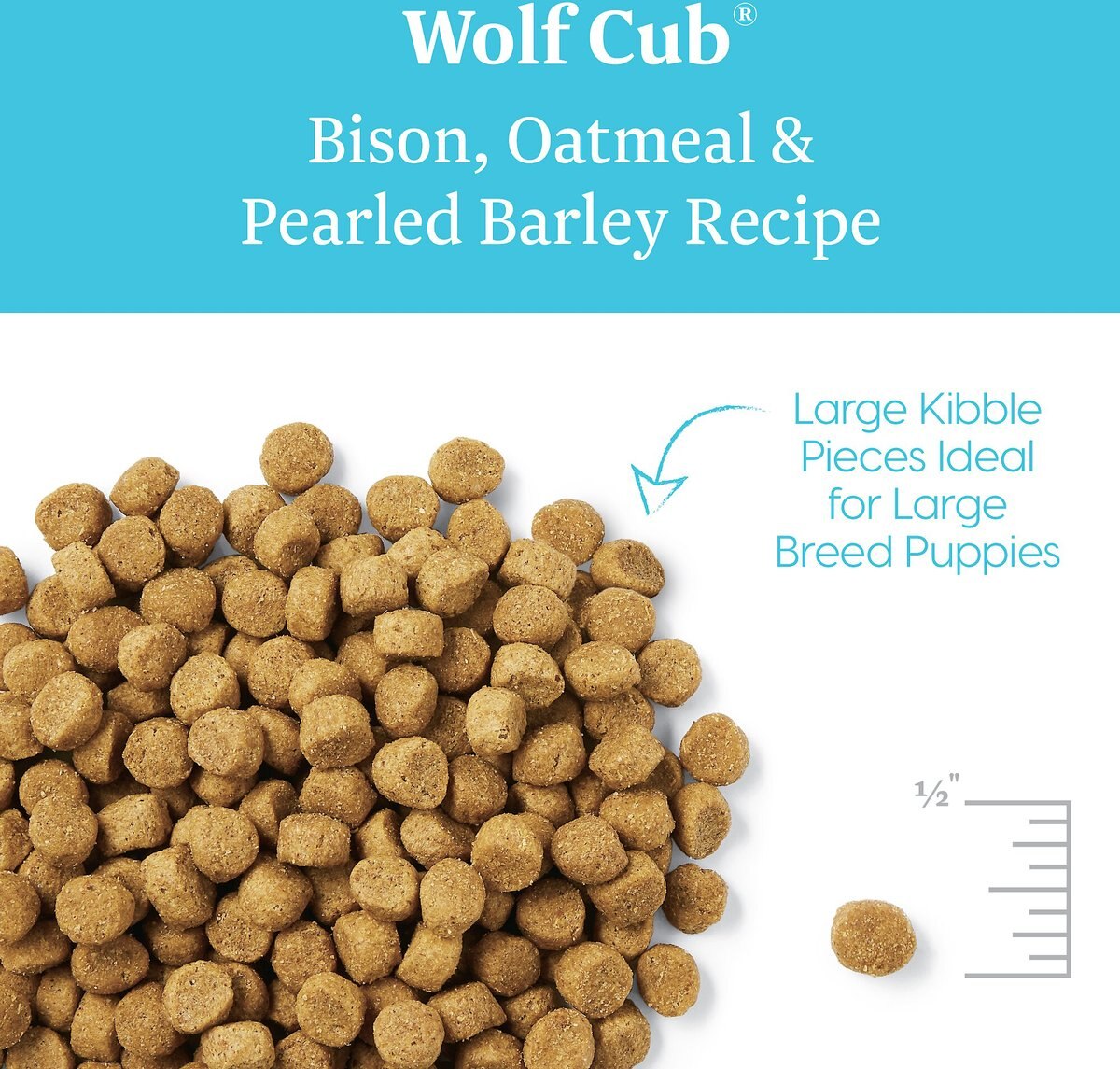 Solid Gold Wolf Cub Bison and Oatmeal Puppy Formula Dry Dog Food