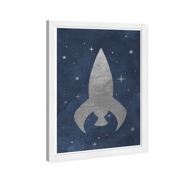 X 21 quot Little Rocket Ship Astronomy And Space Framed Art Print Wynwood Studio