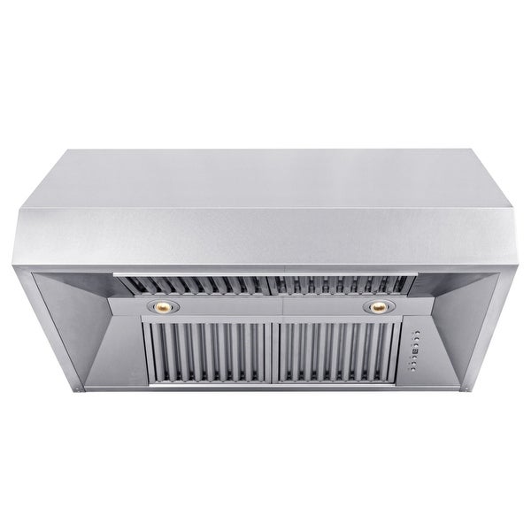 ZLINE Fingerprint Resistant Stainless Steel Convertible Vent Under Cabinet Range Hood