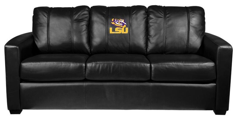 LSU Tigers Stationary Sofa Commercial Grade Fabric   Contemporary   Sofas   by DreamSeats LLC  Houzz