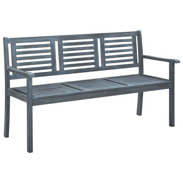 3-Seater Garden Bench 59.1