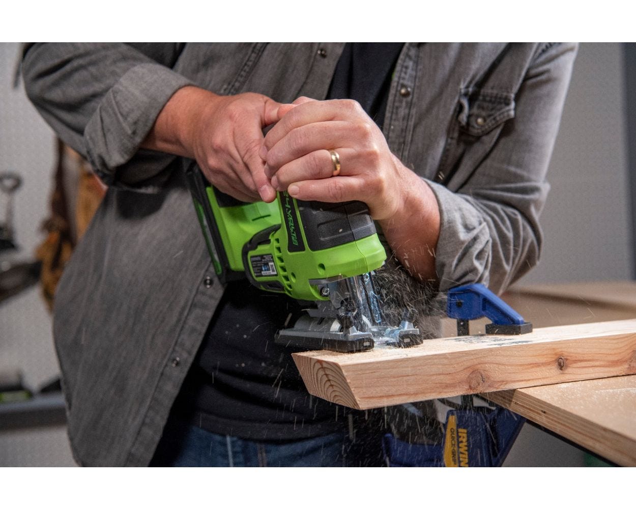 24V Brushless Jig Saw Tool Only | Greenworks