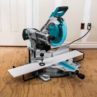 Makita 15 Amp 10 in. Dual Bevel Sliding Compound Miter Saw with Laser LS1019L