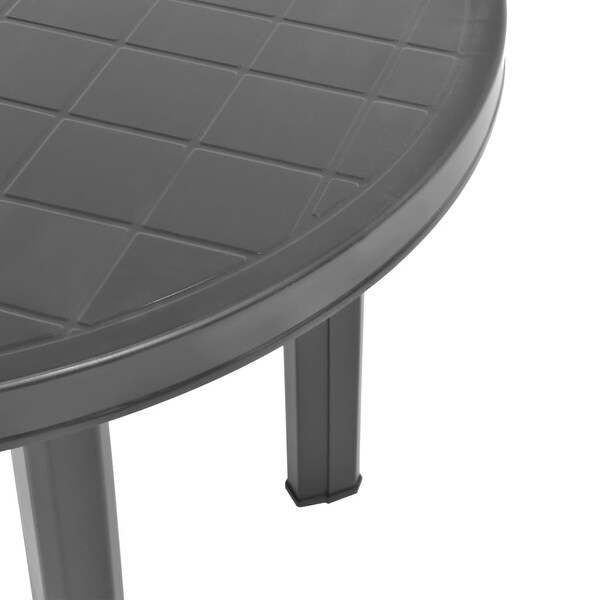 vidaXL Patio Table Anthracite 35