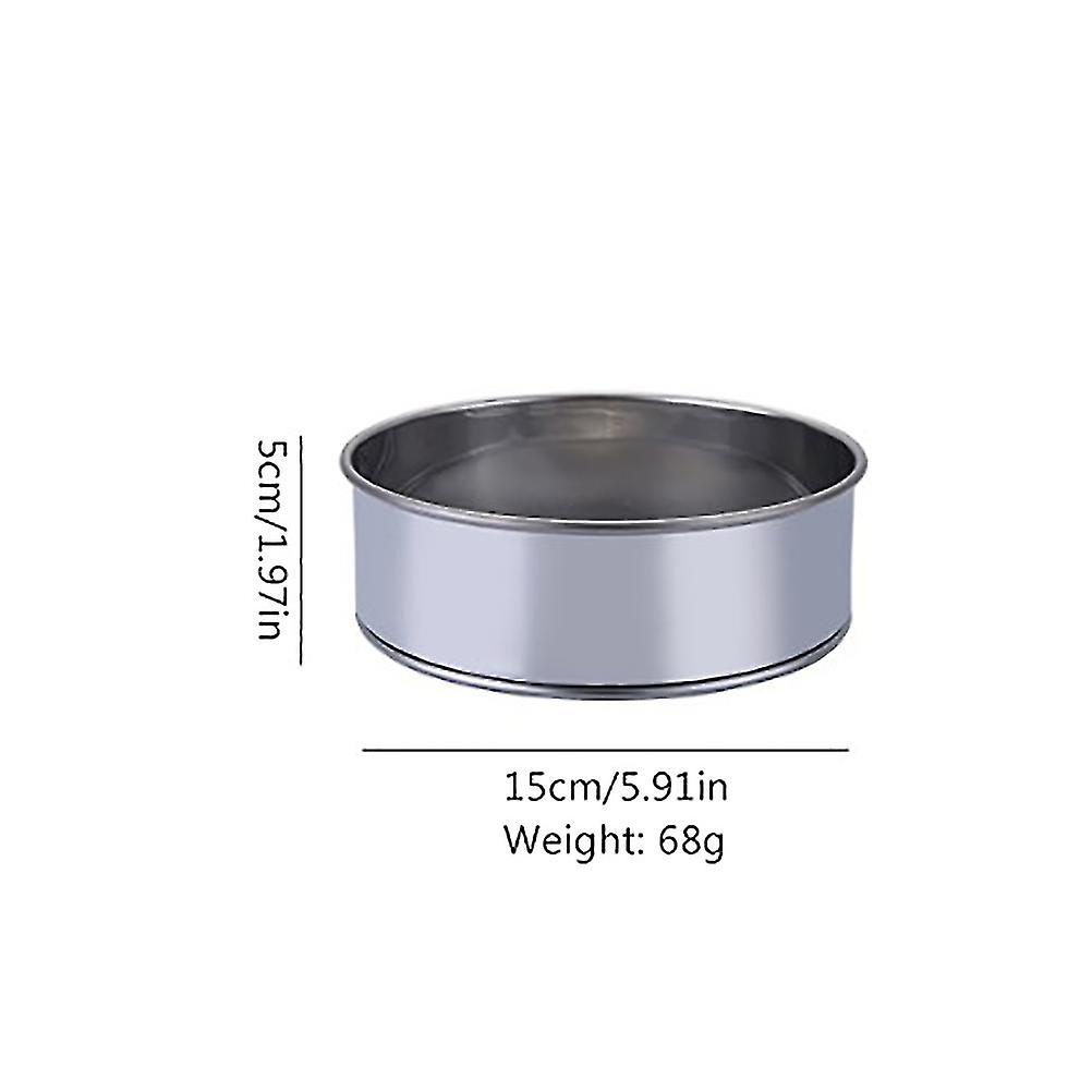 Stainless Steel Flour Sifting Sifter Sieve Strainer Cake Baking Household Kitchen Tools