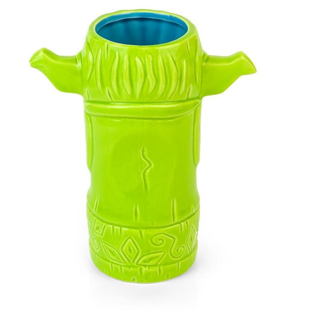 Beeline Creative Geeki Tikis Star Wars Master Yoda Mug Ceramic Tiki Style Cup Holds 12 Ounces