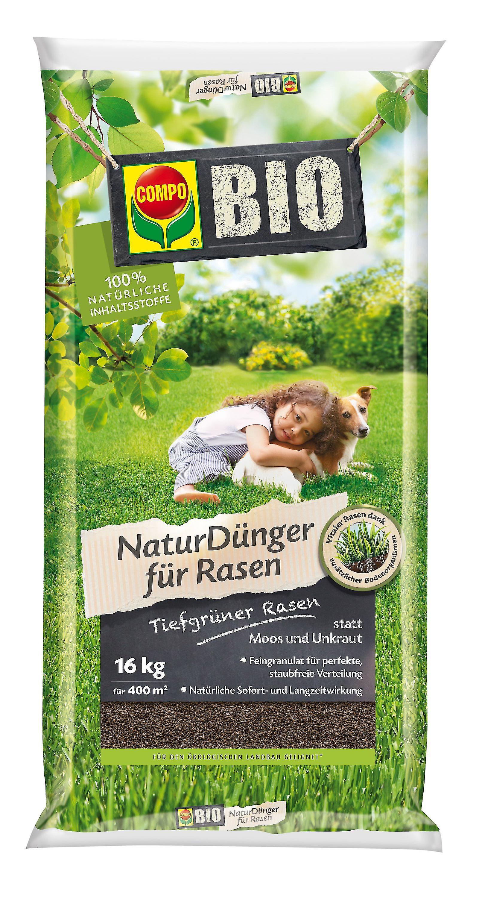 COMPO BIO Rasendanger， 16 kg