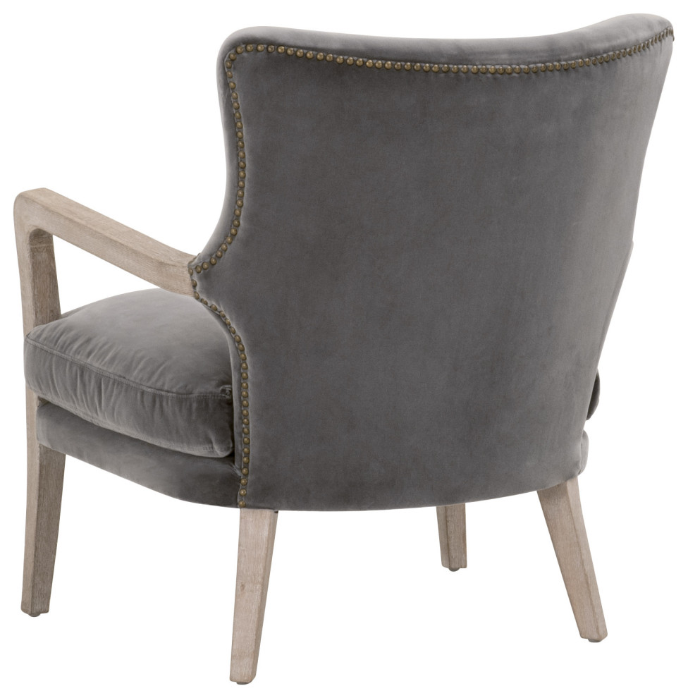 Calvin Club Chair   Farmhouse   Armchairs And Accent Chairs   by Essentials for Living  Houzz