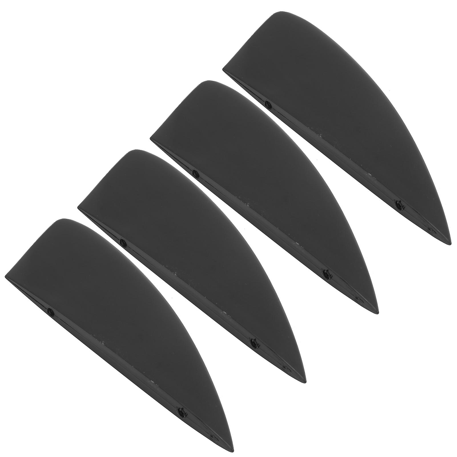 4pcs Surfboard Fin Set Plastic Surf Sup Fins For Long Board Paddle Board Surfboard Tail