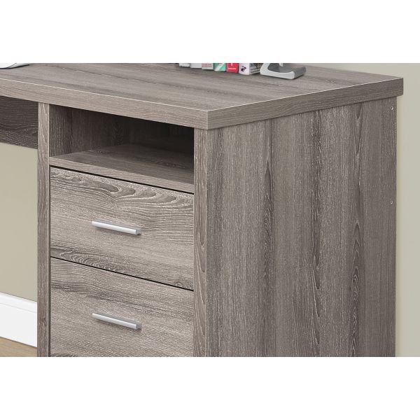 Computer Desk， Home Office， Corner， Left， Right Set-up， Storage Drawers， 80