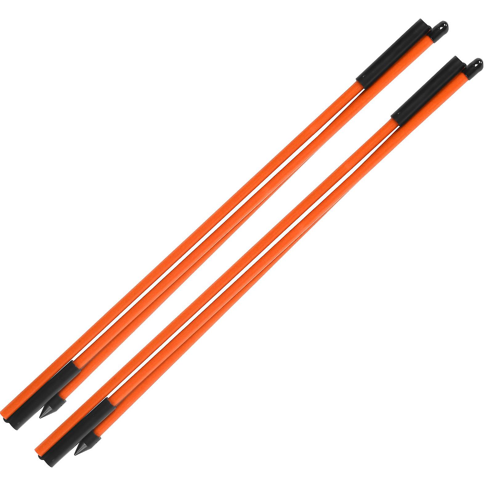 3 Fold Golf Indicator Stick Direction Indicator Auxiliary Trainer Golf Equipment Accessoriesorange