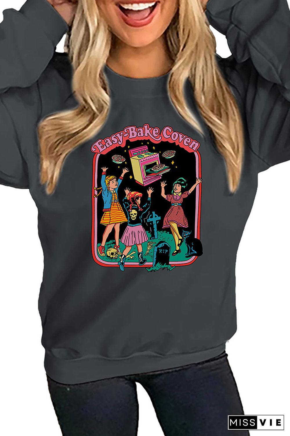 Easy Bake Coven Halloween Long Sleeve Sweatshirts