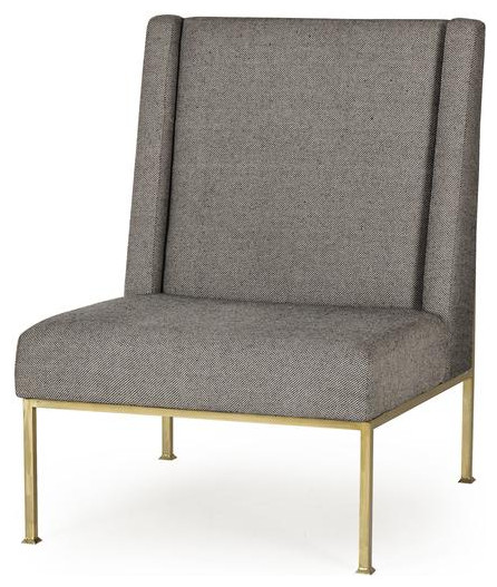 Barclay Lounge Chair   Contemporary   Armchairs And Accent Chairs   by Peachtree Fine Furniture  Houzz