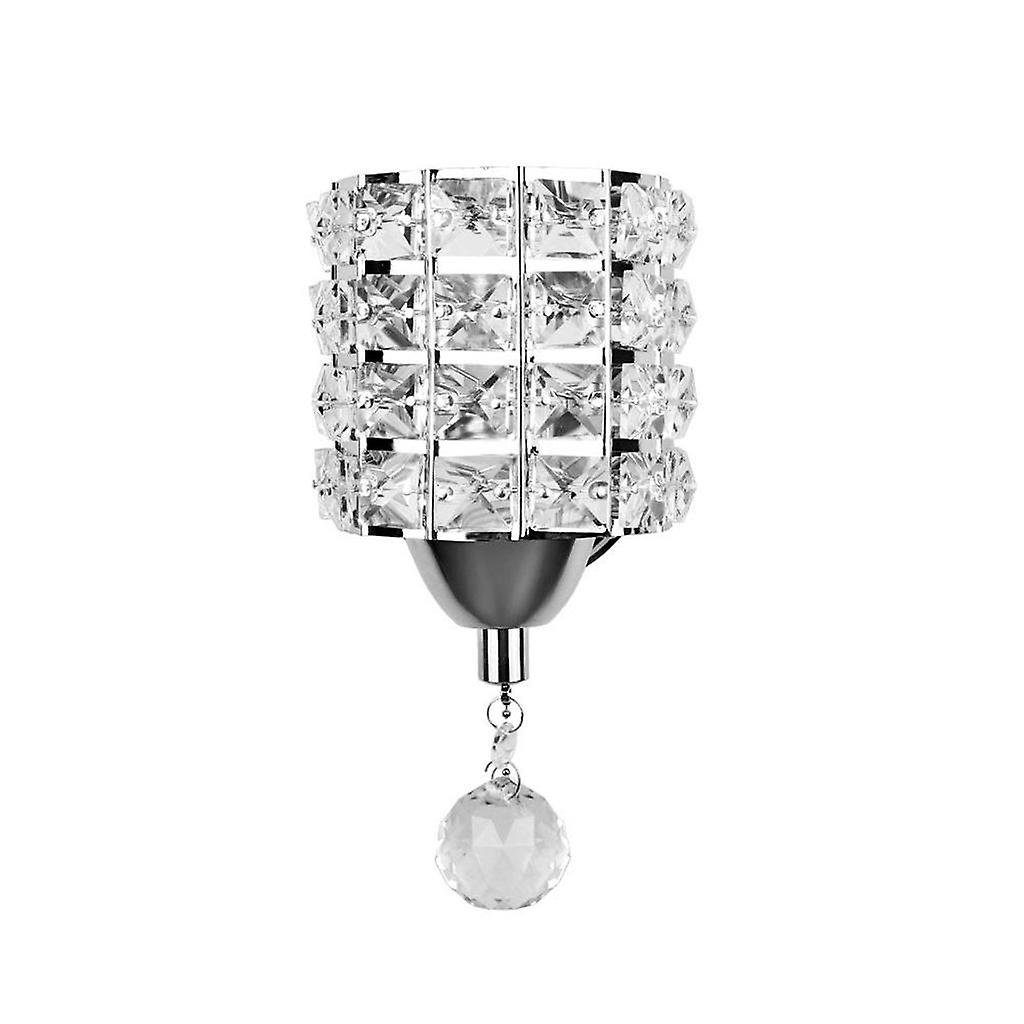 3x Modern Crystal Wall Light Pendent Lamp Shiny Gorgeous Bedroom Sconce Lighting Fixture With Pull Cord Switch， E26/e27 Socket