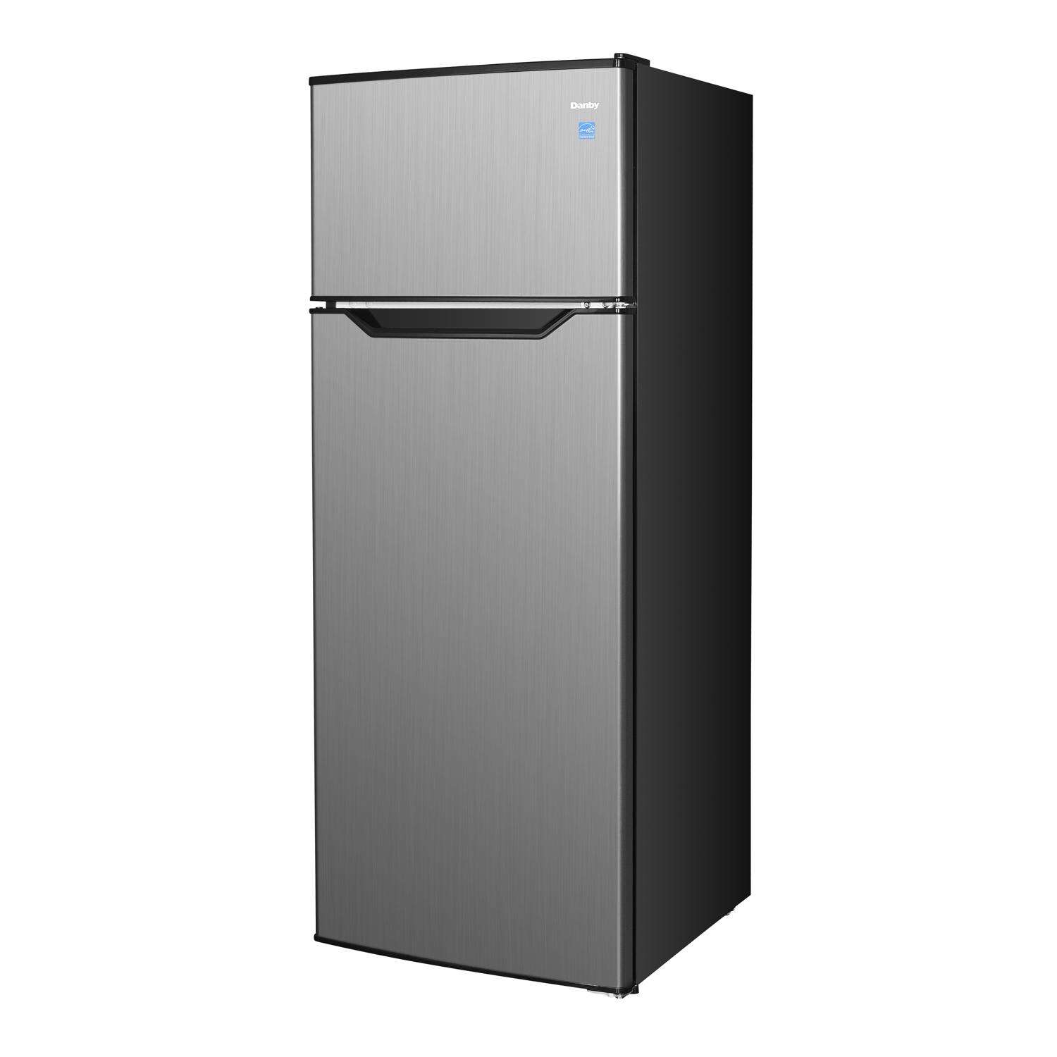 Danby 7.4 ft Silver Stainless Steel Refrigerator 145 W