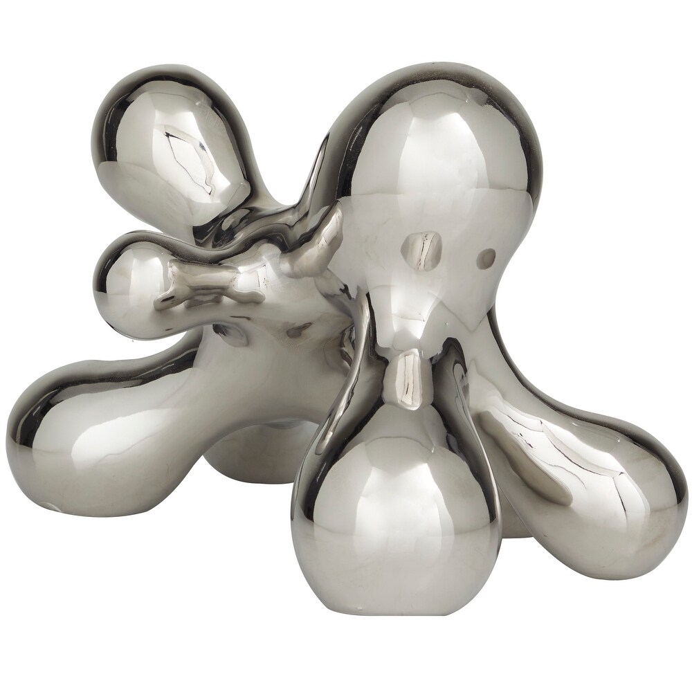 CosmoLiving by Cosmopolitan Porcelain Molecule Abstract Sculpture