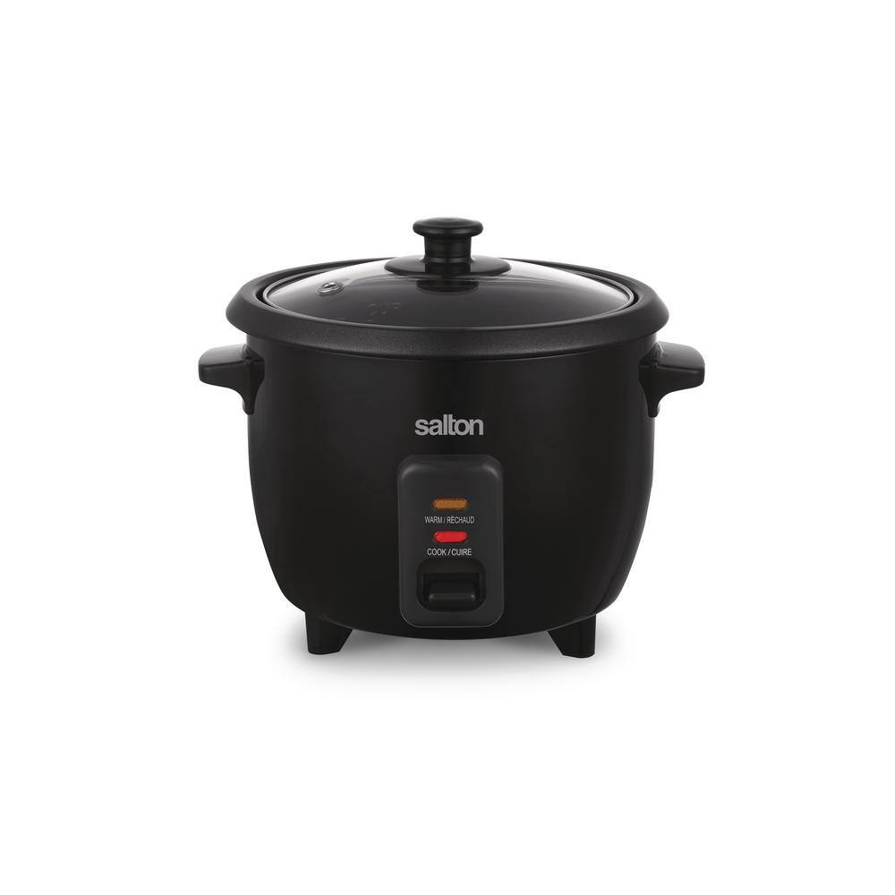 Salton Black Automatic 6-Cup Rice Cooker RC2104BK