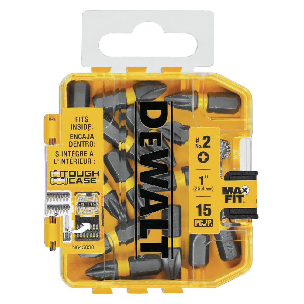 DW MAXFIT 1 in. PH2 Screwdriving Bit DWA1PH2MF15