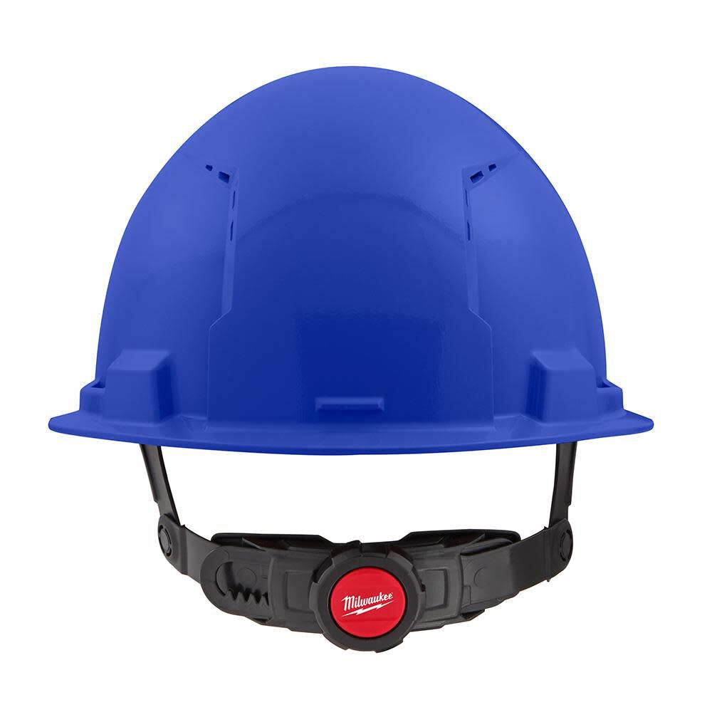 MW Blue Front Brim Vented Hard Hat with 6pt Ratcheting Suspension Type 1 Class C 48-73-1224 from MW