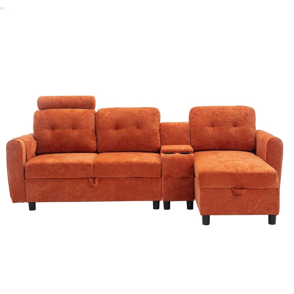 Storage Sofa Cozy Sectional Sofa for Living Room