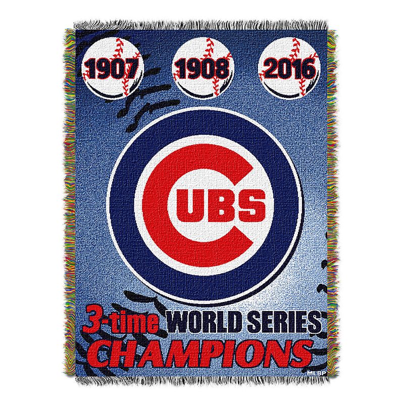 Chicago Cubs Commemorative Throw by Northwest