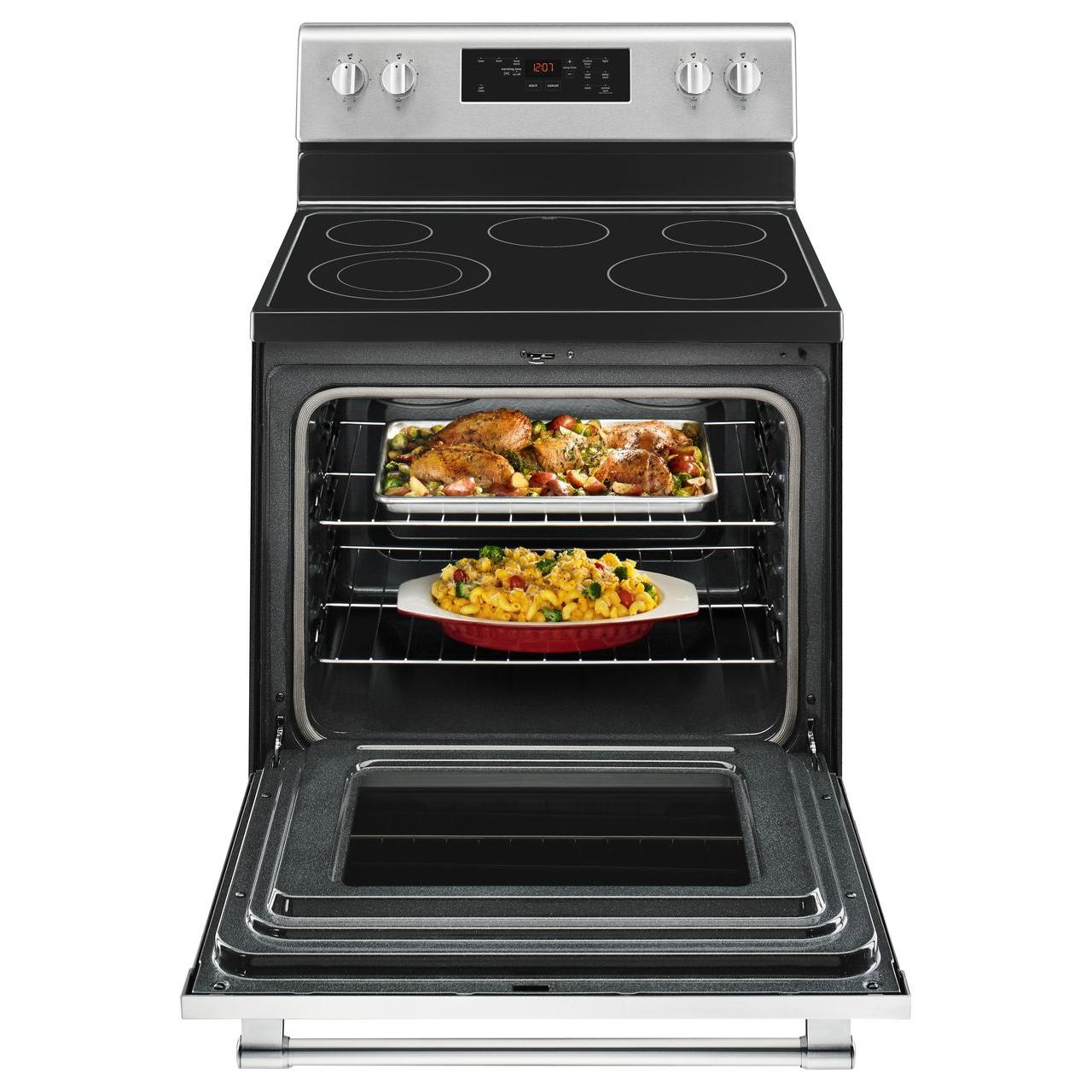 Maytag 30-inch Freestanding Electric Range with Precision Cooking? System YMER6600FZ