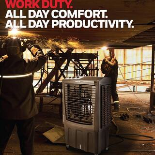 Honeywell 2777 CFM 3-Speed Portable Evaporative Cooler for 850 sq. ft. CO810PM