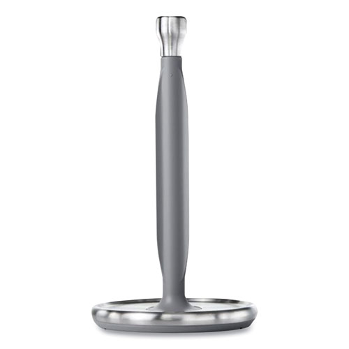 Oxo Good Grips Steady Paper Towel Holder | Stainless Steel， 8.1 x 7.8 x 14.5， Gray