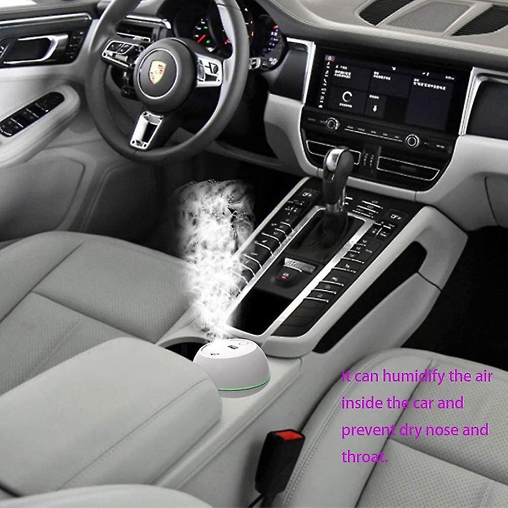 Usb-powered Mini Humidifiers For Bedroom Baby Home Office Car With Led，air Humidifier