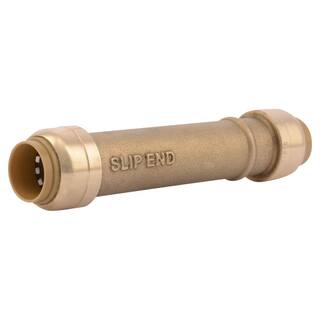 SharkBite 12 in. Push-to-Connect Brass Slip Coupling Fitting U3008LFA