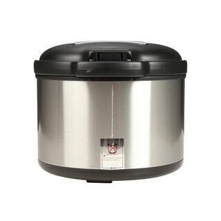 Tayama 5 qt. Stainless Steel Energy-Saving Thermal Cooker Stock Pot in Black TXM-50CFR