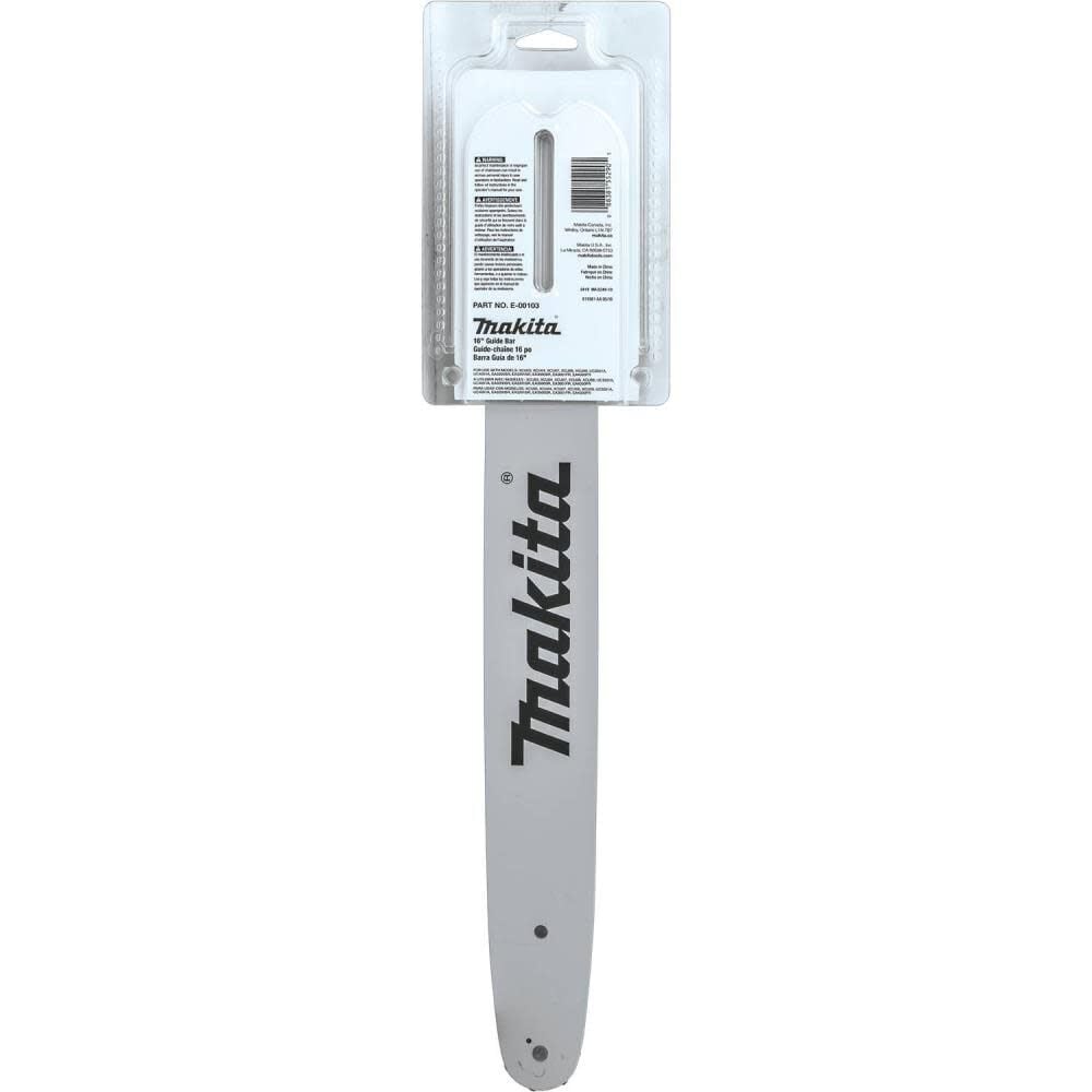 Makita 16 In. Guide Bar 3/8 In. LP .050 In. E-00103 from Makita