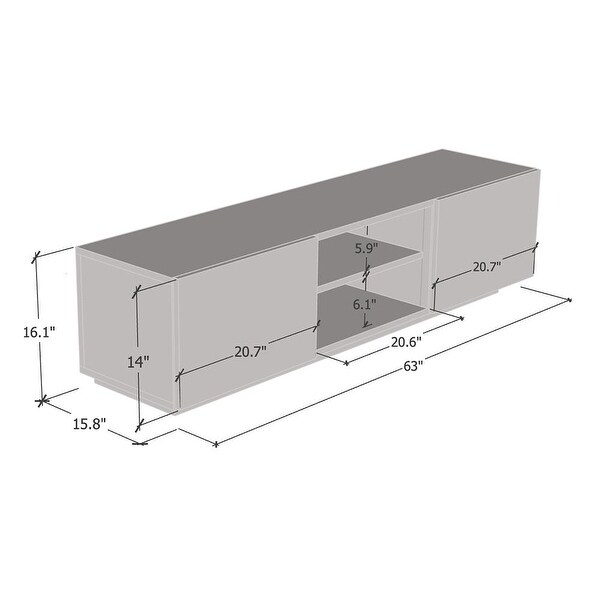 Kimi Mini Modern TV Stand