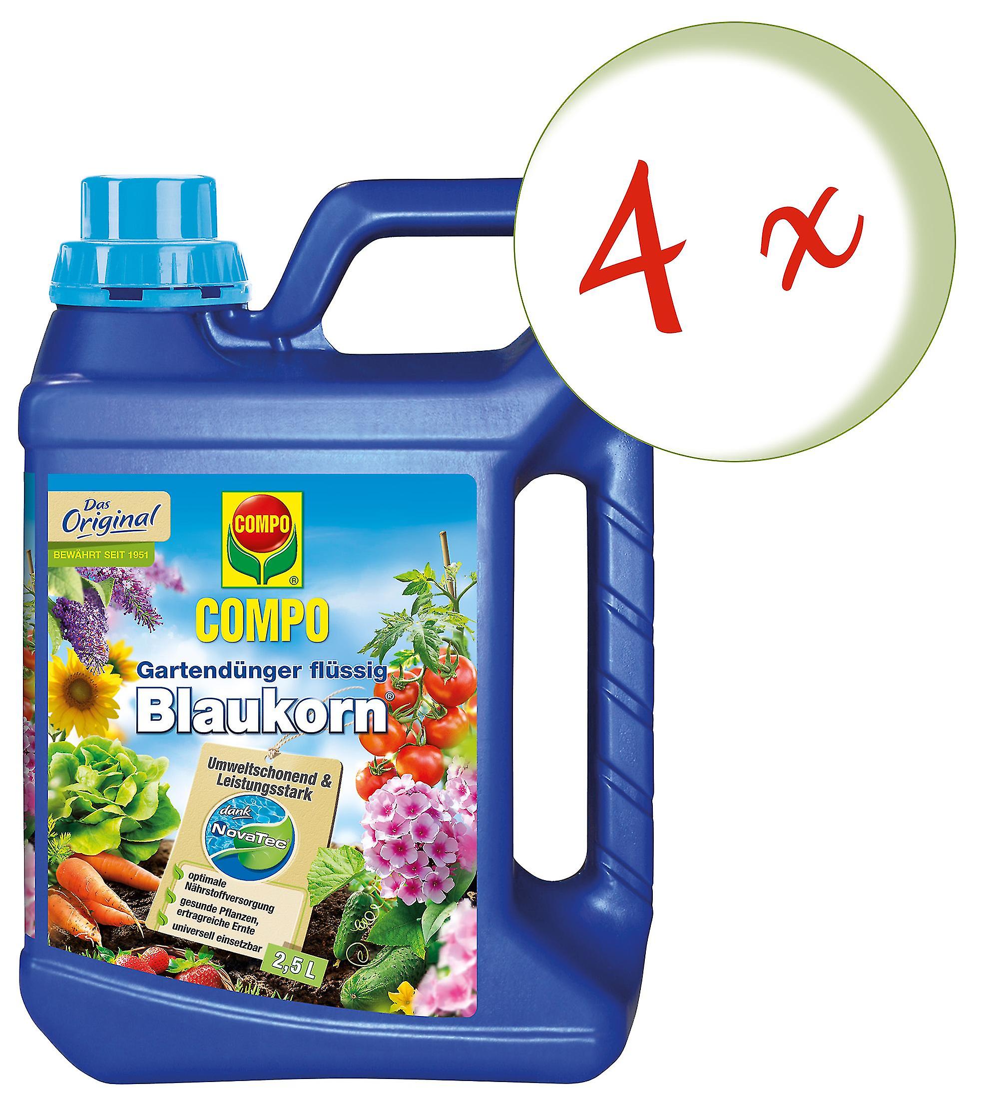 4 x COMPO Garden Da? NovaTec?? liquid， 2.5 litres