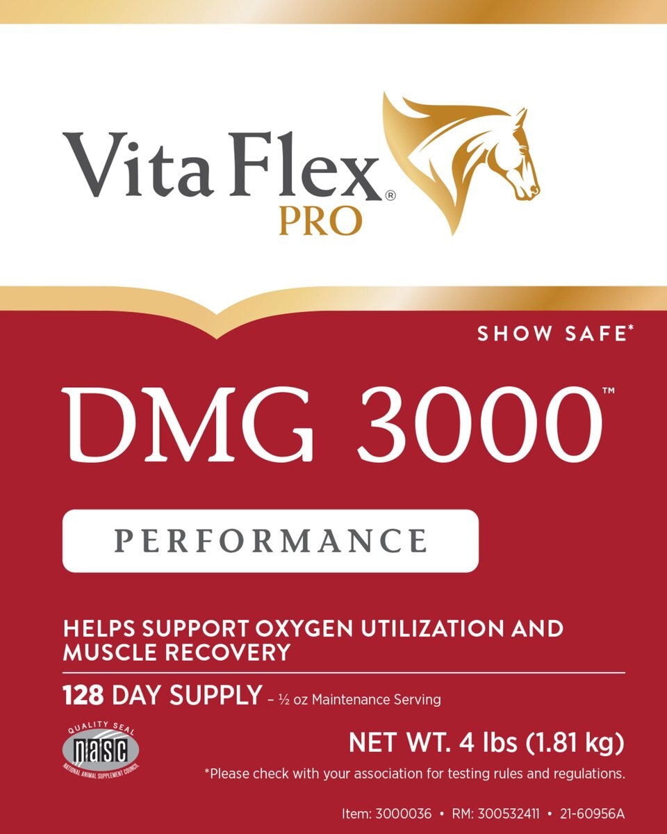 Vita Flex Pro DMG 3000 DMG Concentrate Horse Supplement， 4-lb bag