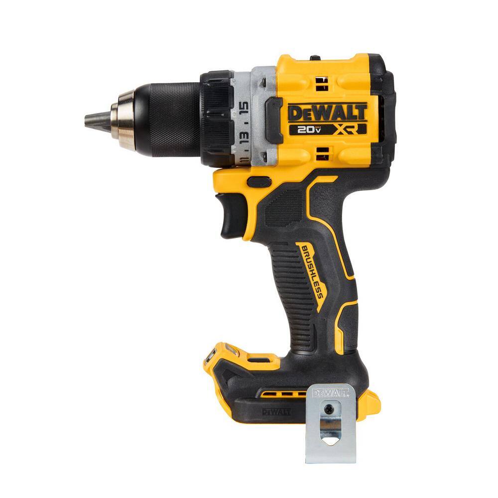 DEWALT DCK2051D2 20V MAX XR Cordless Drill/Driver， ATOMIC Impact Driver 2 Tool Combo Kit， (2) 2.0Ah Batteries， Charger， and Bag