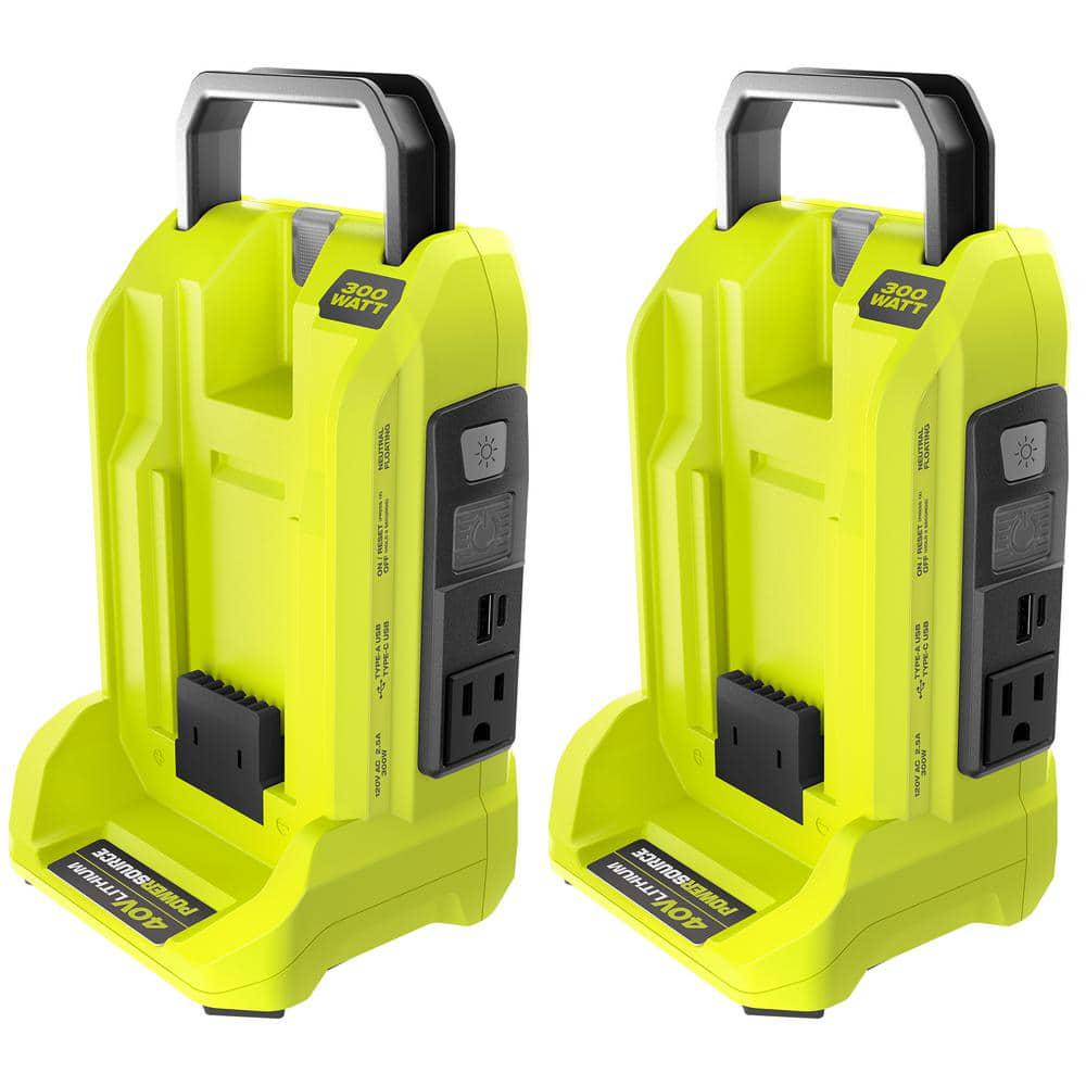 RYOBI 40V 300Watt Power Inverter