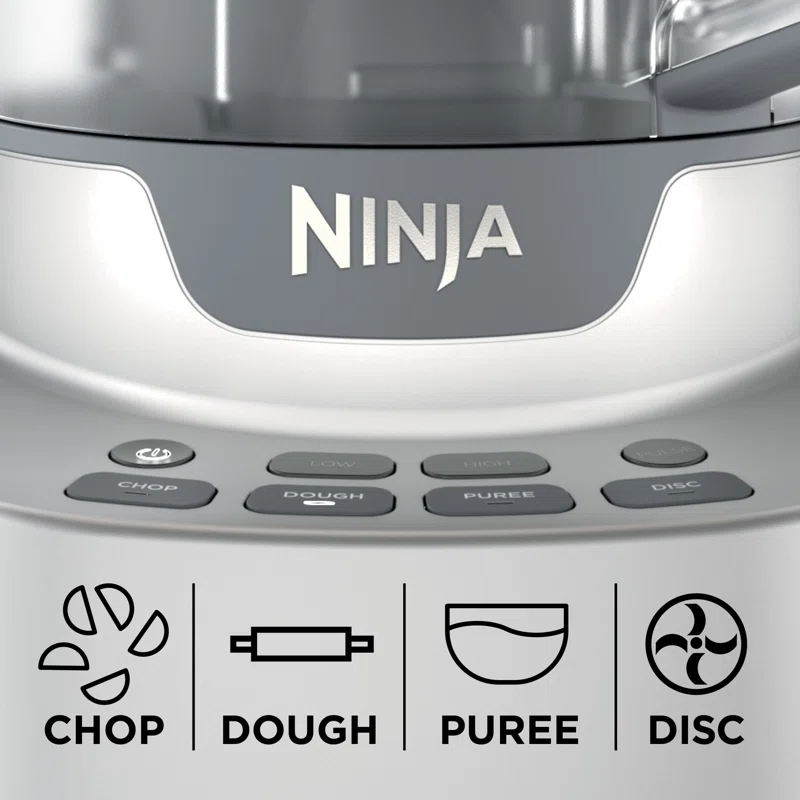 NINJA NF701 Professional XL 12-Cup Stainless Steel Food Processor