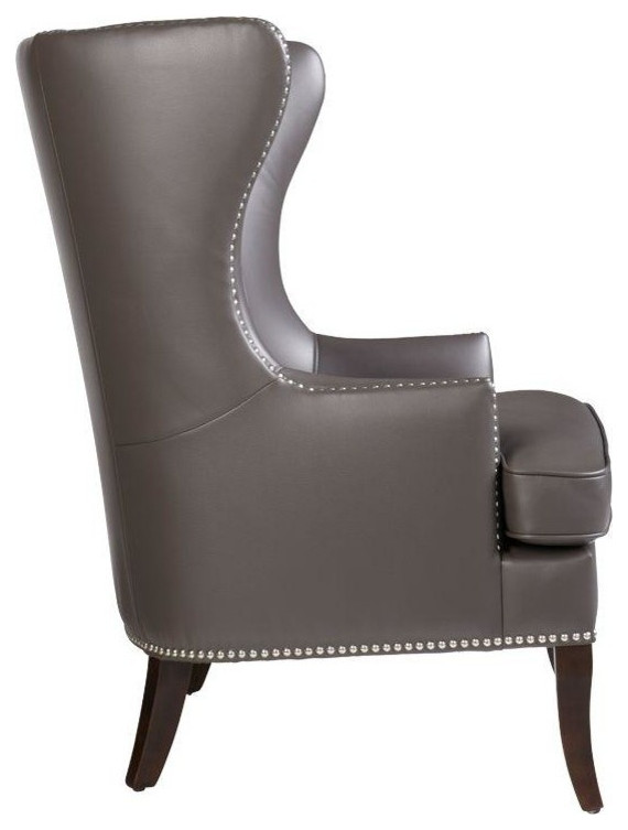 Paxton Armchair   Grey   Transitional   Armchairs And Accent Chairs   by Virgil Stanis Design  Houzz