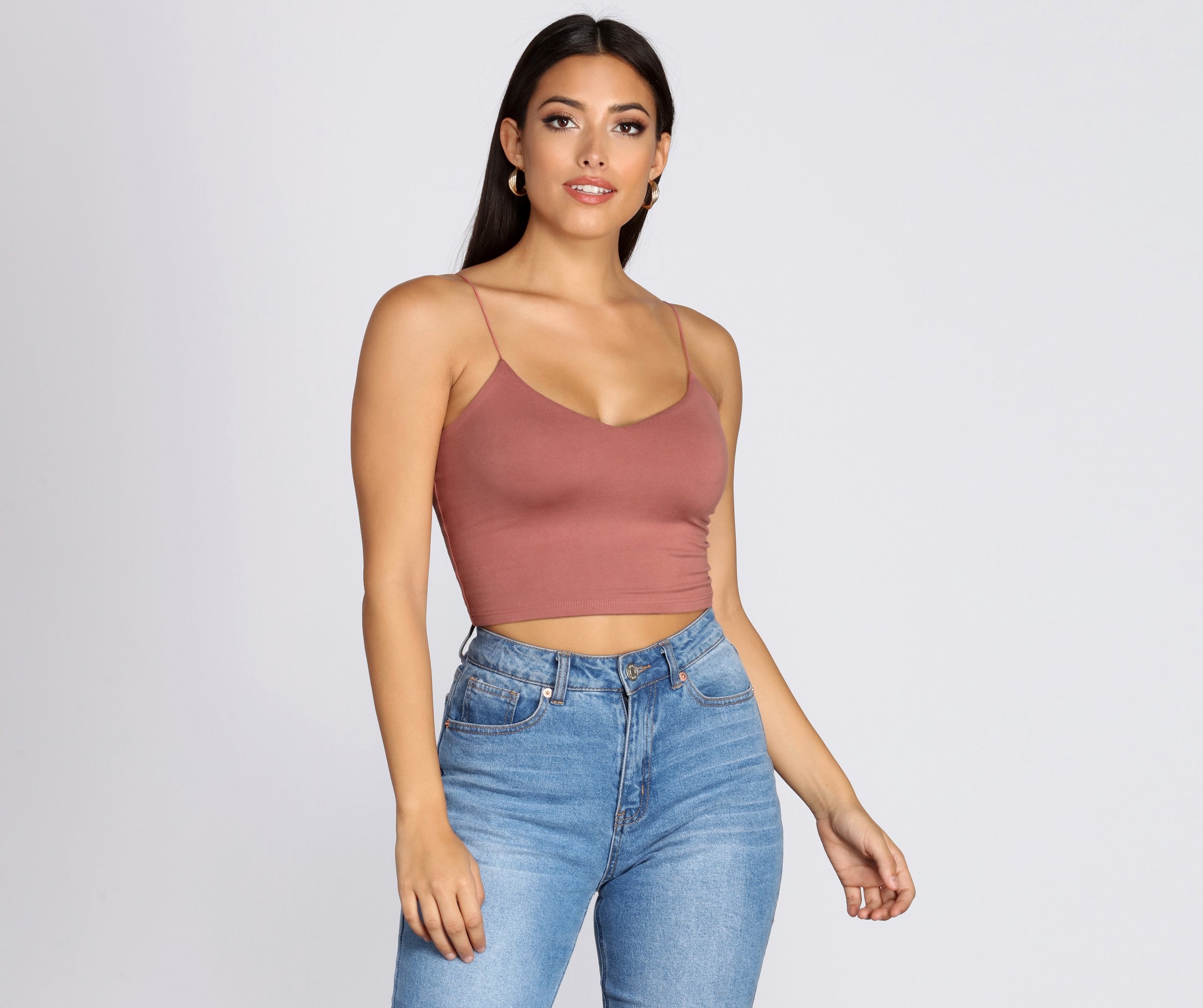 Girl Next Door Cropped Tank