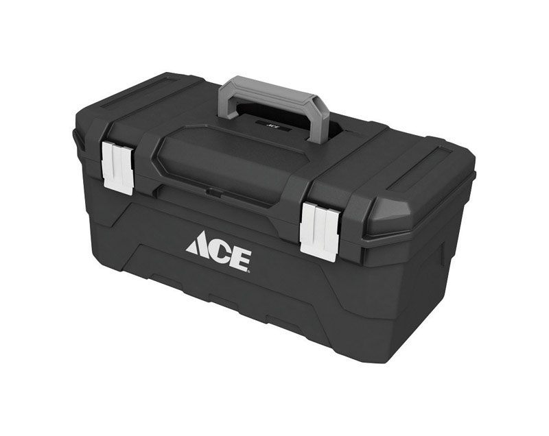 Ace 23 in. Toolbox Black