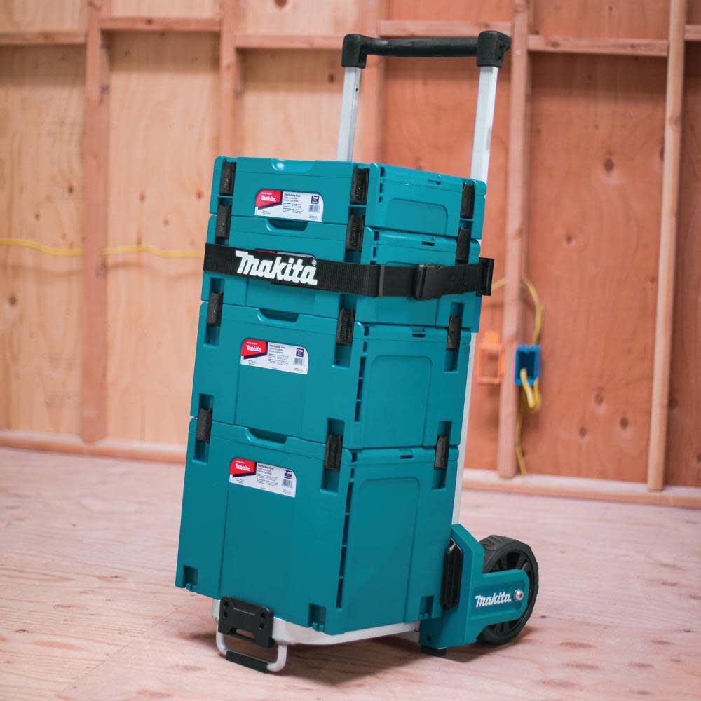 Makita MAKPAC Interlocking Case Hand Truck TR00000002 from Makita