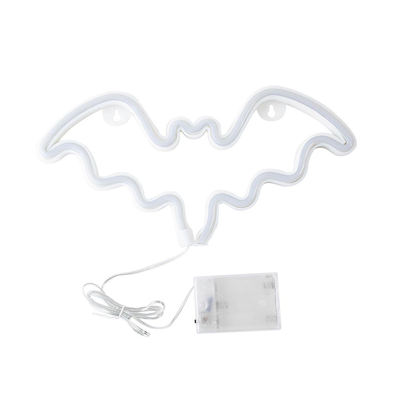 Led Lights Bat Shape Holiday Party Decoration Bedroom Night Neon Lights Indoor and Outdoor