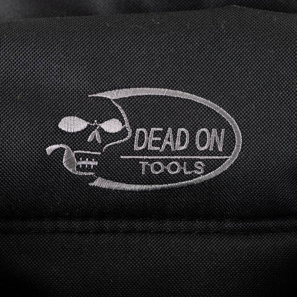 DEAD ON TOOLS Journeyman's Framers 2 Pouch Tool Storage Suspension Rig with Suspenders in Black DO-FR