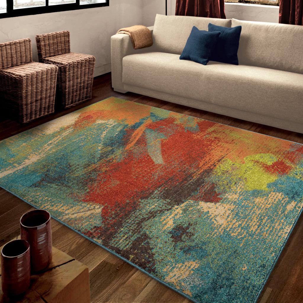 Orian Rugs Bright Opulence Abstract Multi-Colored Area Rug